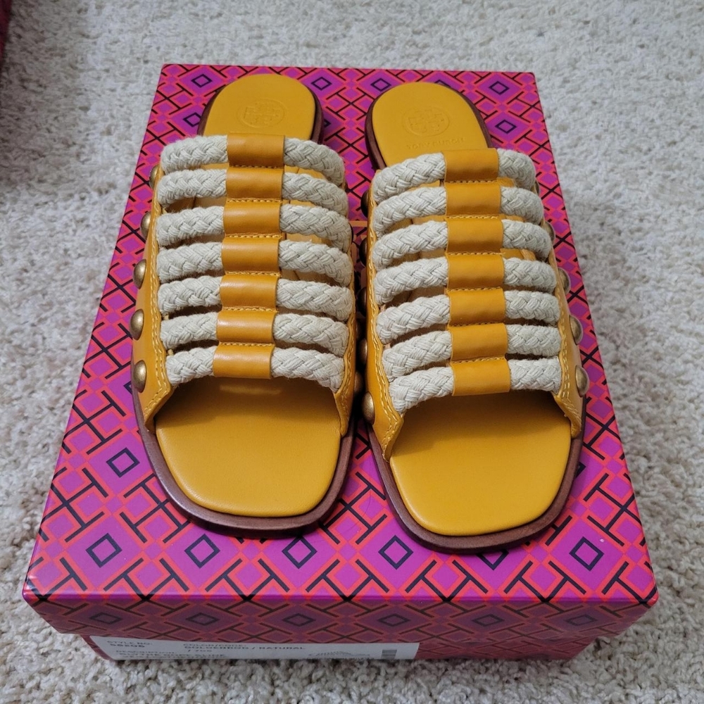 Tory Burch Blythe Rope Sandal